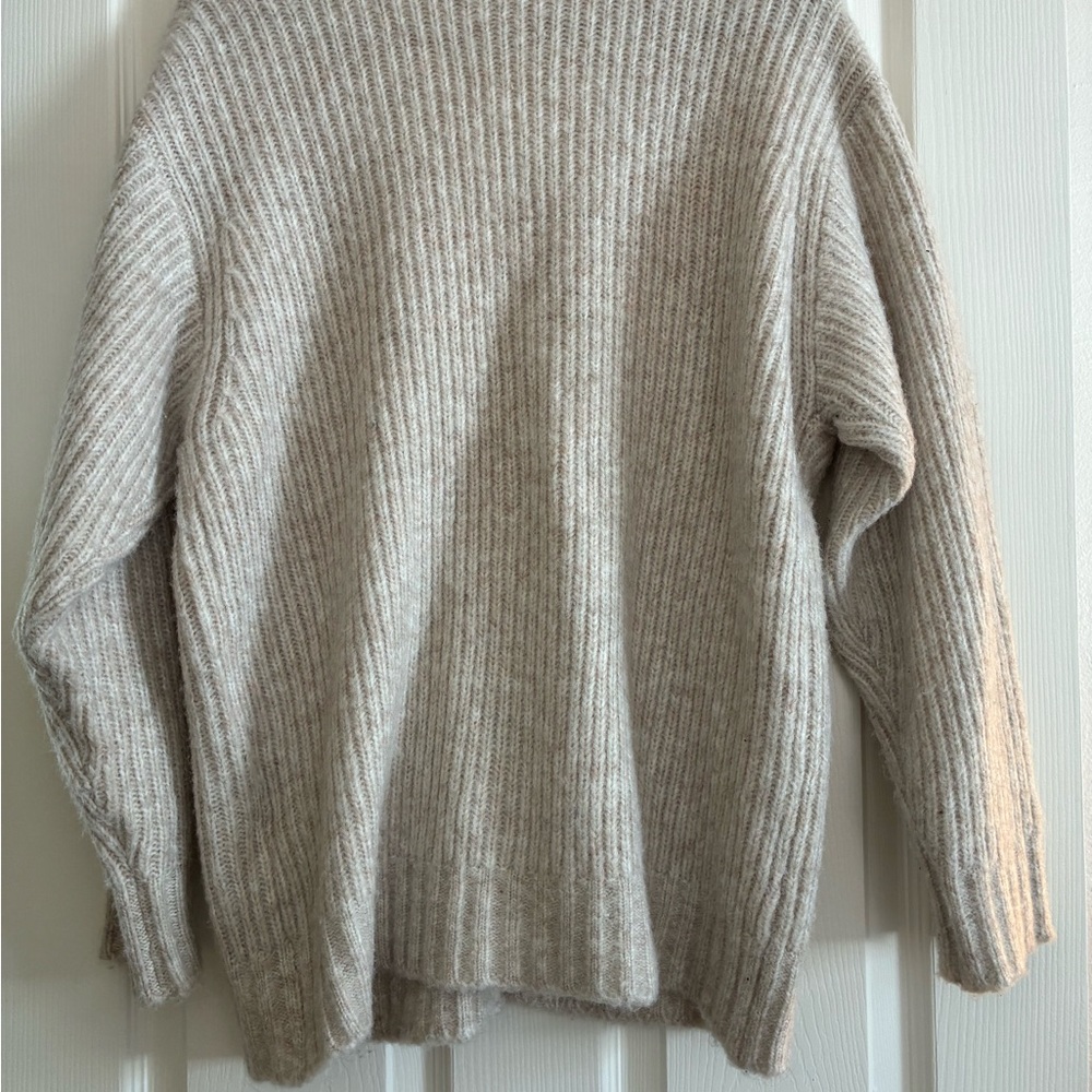 Z Supply Women's Josie Cardigan Sweater in Oatmeal Size Large - Picture 9 of 9